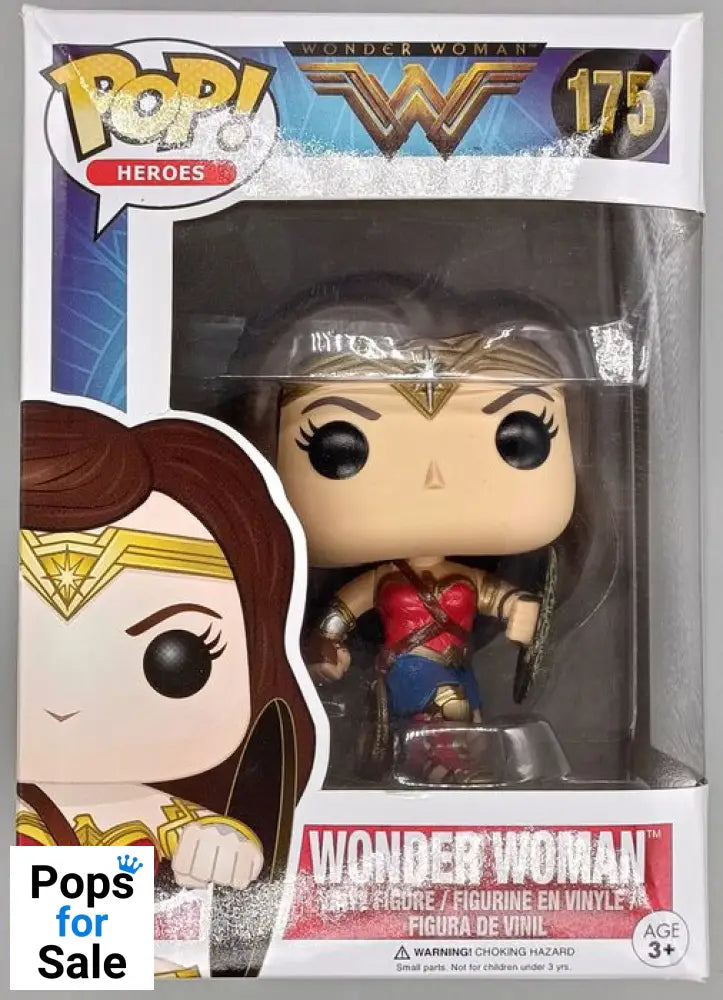 175 Wonder Woman (Shield) - DC Wonder Woman - Funko POP - Box Damaged