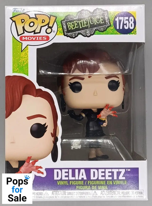 1758 Delia Deetz - Beetlejuice - Horror Funko POP - Brand New