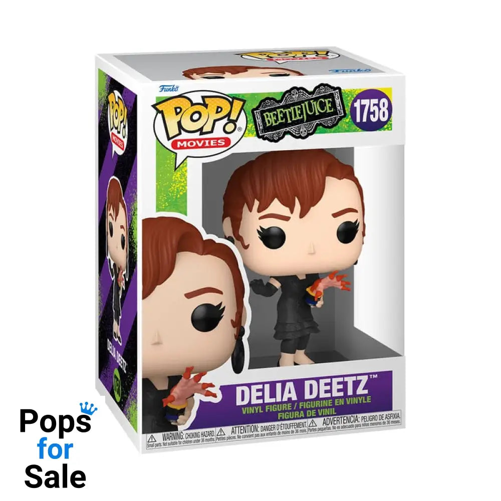 1758 Delia Deetz - Beetlejuice - Horror Funko POP - Brand New