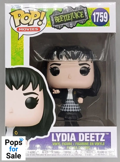 1759 Lydia Deetz - Beetlejuice - Horror Funko POP - Brand New