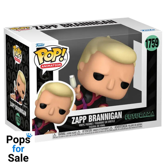 1759 Zapp Brannigan - Futurama Funko POP - Brand New