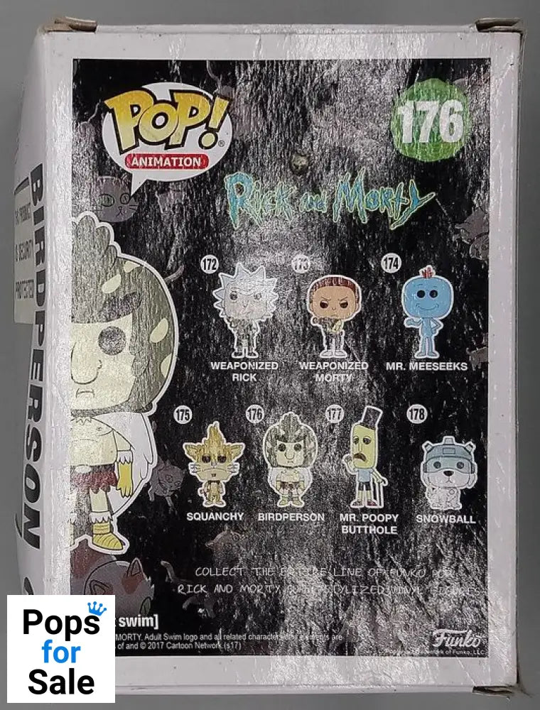 176 Birdperson - Rick and Morty - Box Damaged Funko POP