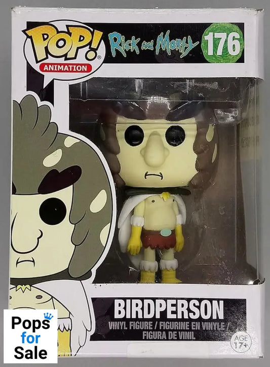 176 Birdperson - Rick and Morty - Box Damaged Funko POP