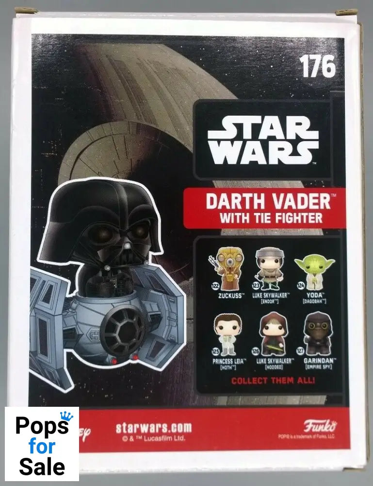 176 Darth Vader (with TIE Fighter) - Deluxe - Star Wars Funko POP