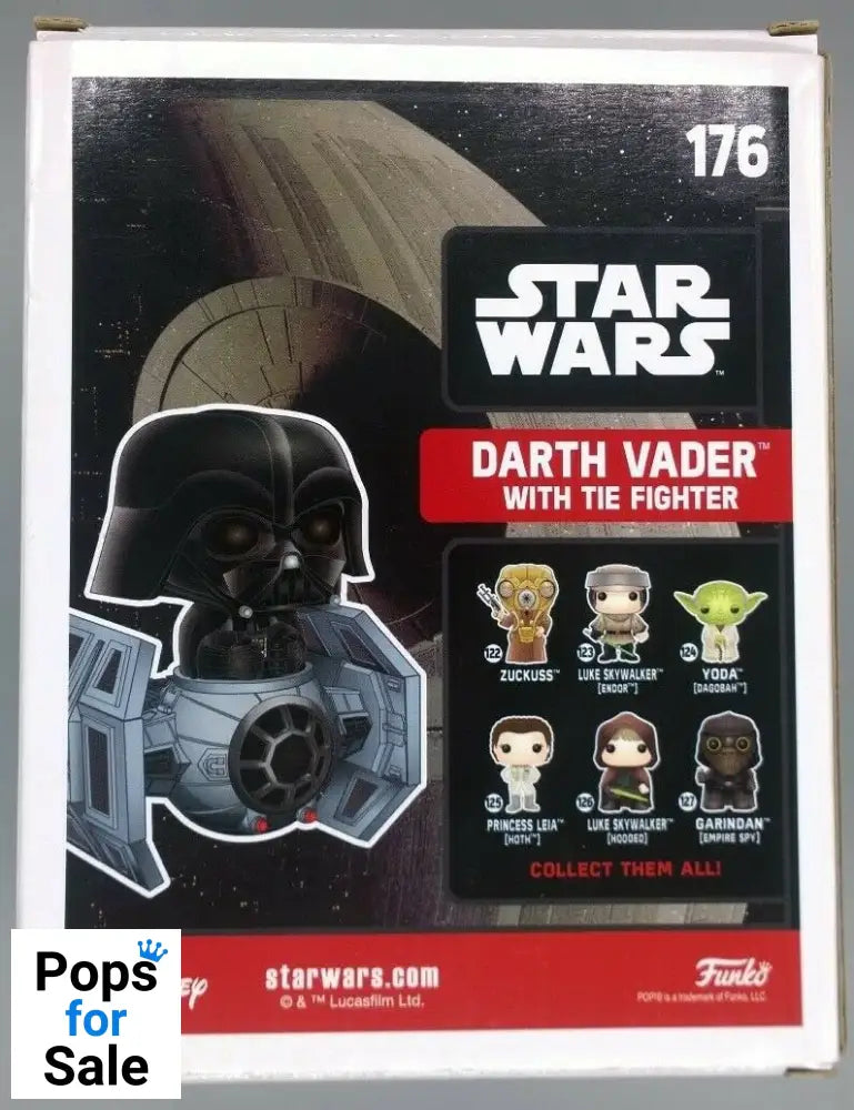 176 Darth Vader (with TIE Fighter) - Deluxe - Star Wars Funko POP