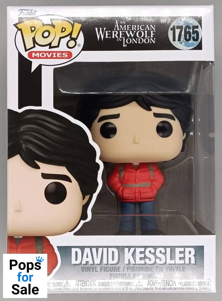 1765 David Kessler - An American Werewolf In London Horror Funko POP - Brand New