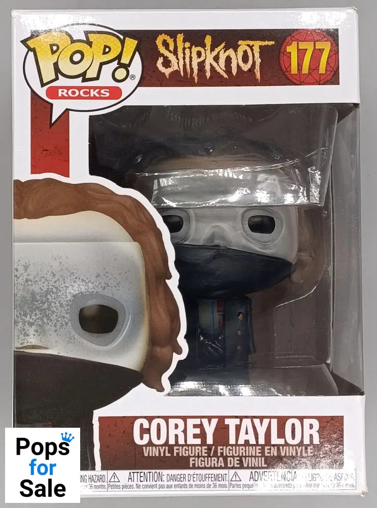 177 Corey Taylor - Rocks - Slipknot- Box Damaged Funko POP
