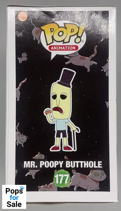 177 Mr. Poopy Butthole - Rick and Morty - Box Damaged Funko POP