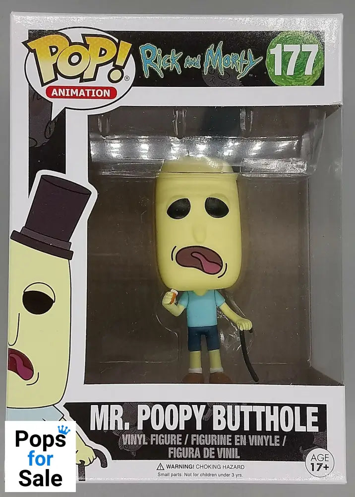 177 Mr. Poopy Butthole - Rick and Morty Funko POP