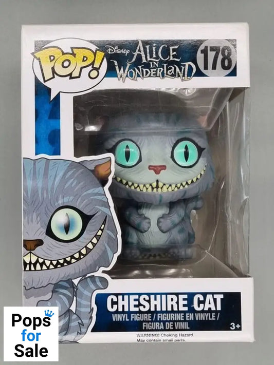 178 Cheshire Cat - Disney Alice in Wonderland Funko POP - Box Damaged