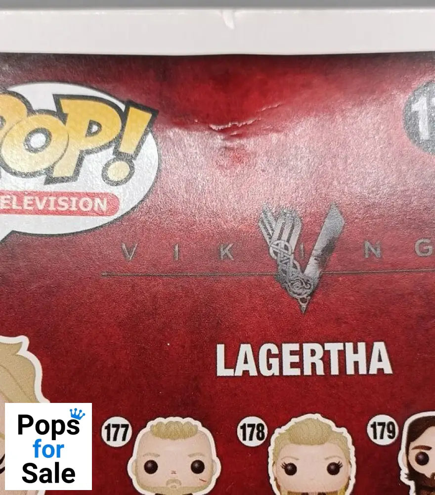 #178 Lagertha - Vikings - Box Damaged Funko POP