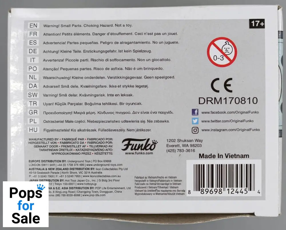 #178 Snowball - Rick and Morty - Box Damaged Funko POP