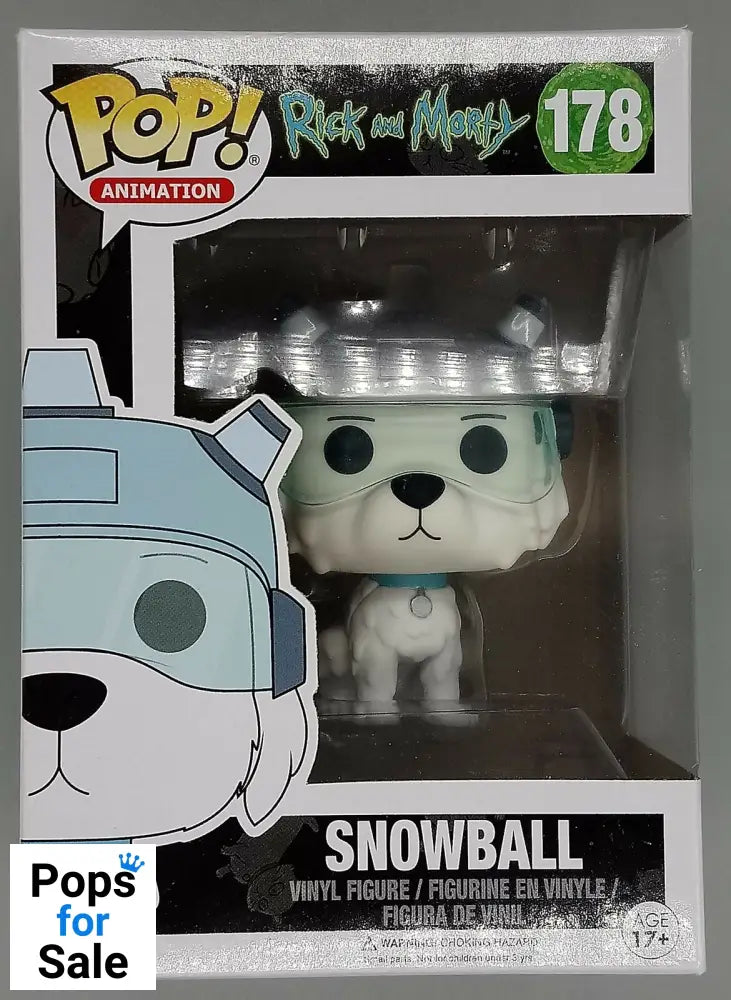 #178 Snowball - Rick and Morty Funko POP - PopsforSale.co.uk