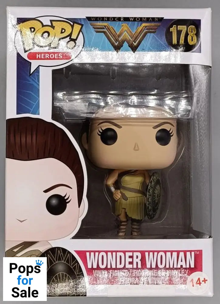 #178 Wonder Woman (Amazon) - DC Wonder Woman Box Damaged Funko POP - PopsforSale.co.uk