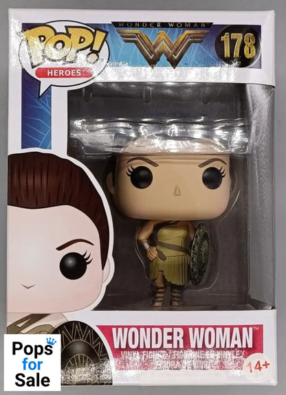 #178 Wonder Woman (Amazon) - DC Wonder Woman Box Damaged Funko POP