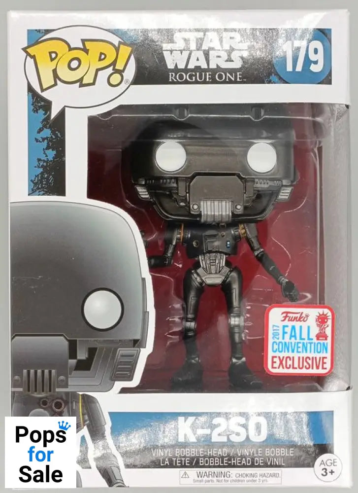 179 K-2SO (Blaster) - Star Wars Rogue One - 2017 Con Funko POP - Damaged Box