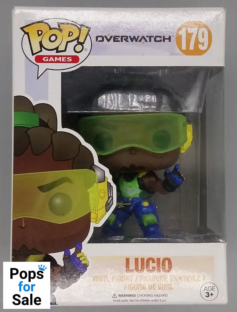 #179 Lucio - Overwatch - Box Damaged Funko POP
