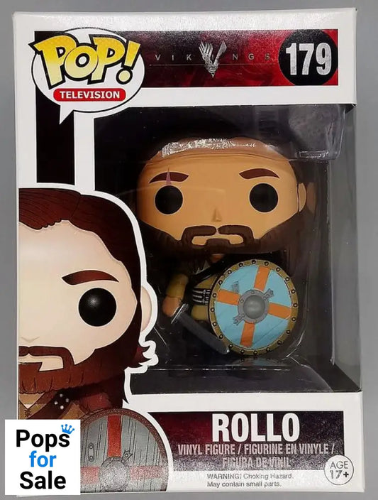 179 Rollo - Vikings - Box Damaged Funko POP