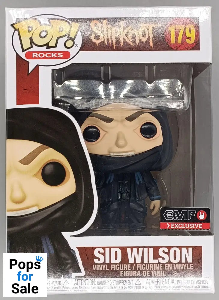 179 Sid Wilson - Slipknot- Box Damaged Funko POP