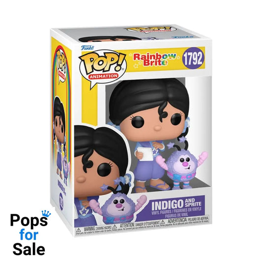 1792 Indigo and Hammy Sprite - Rainbow Brite Funko POP PRESALE