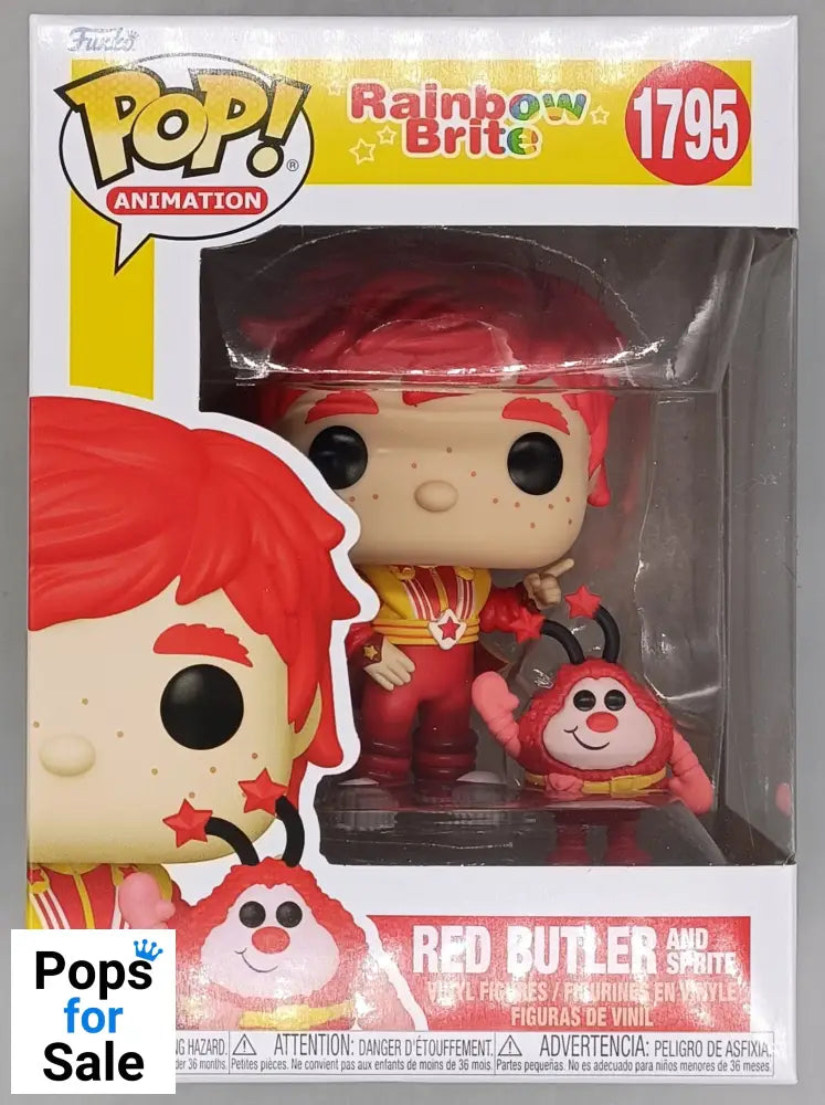 1795 Red Butler and Romeo Sprite - Rainbow Brite Funko POP - Brand New