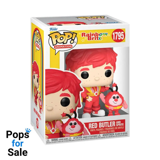 1795 Red Butler and Romeo Sprite - Rainbow Brite Funko POP - Brand New