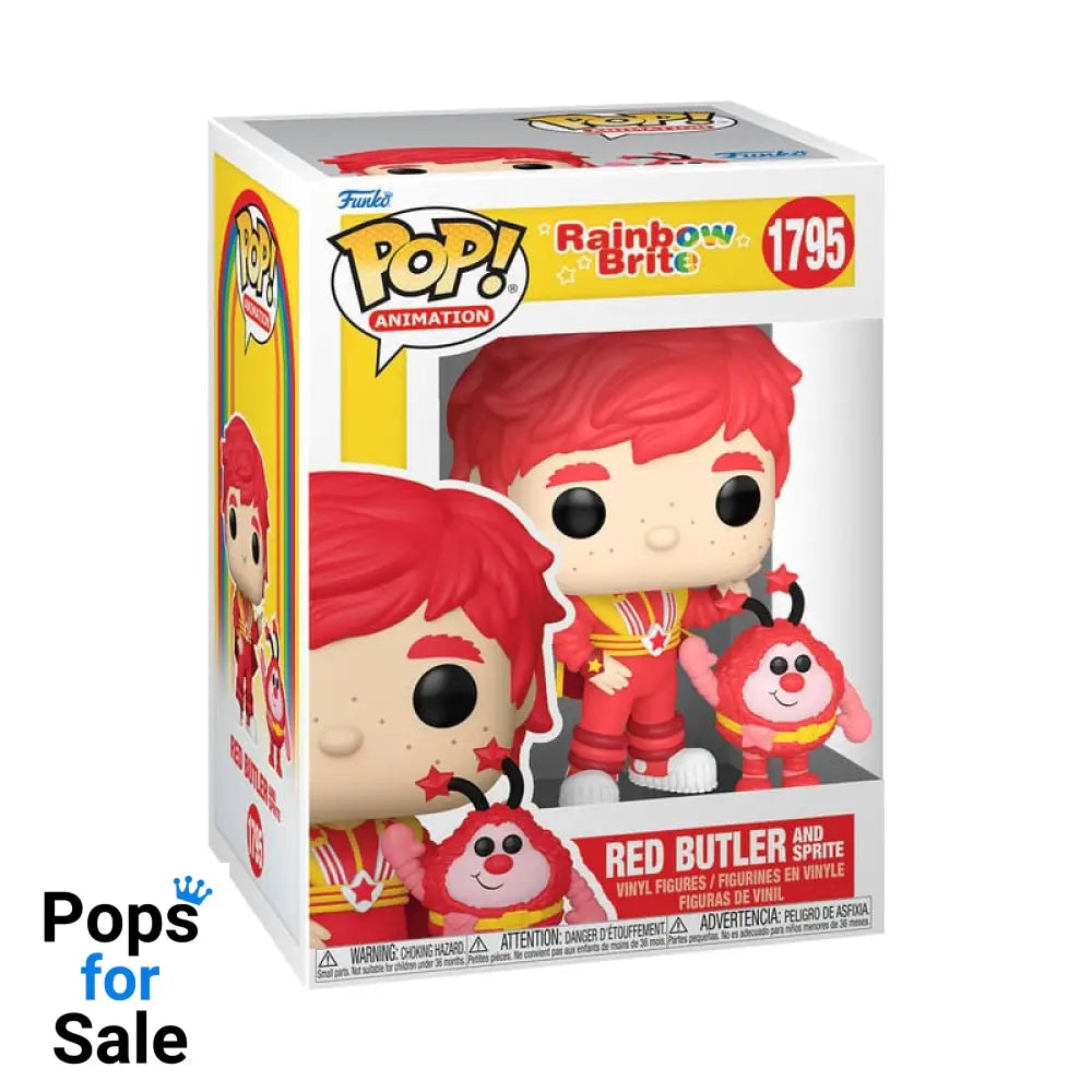 1795 Red Butler and Romeo Sprite - Rainbow Brite Funko POP PRESALE