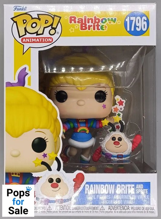 1796 Rainbow Brite and Twinky Sprite - Rainbow Brite Funko POP - Brand New