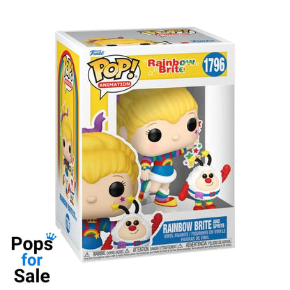 1796 Rainbow Brite and Twinky Sprite - Rainbow Brite Funko POP - Brand New