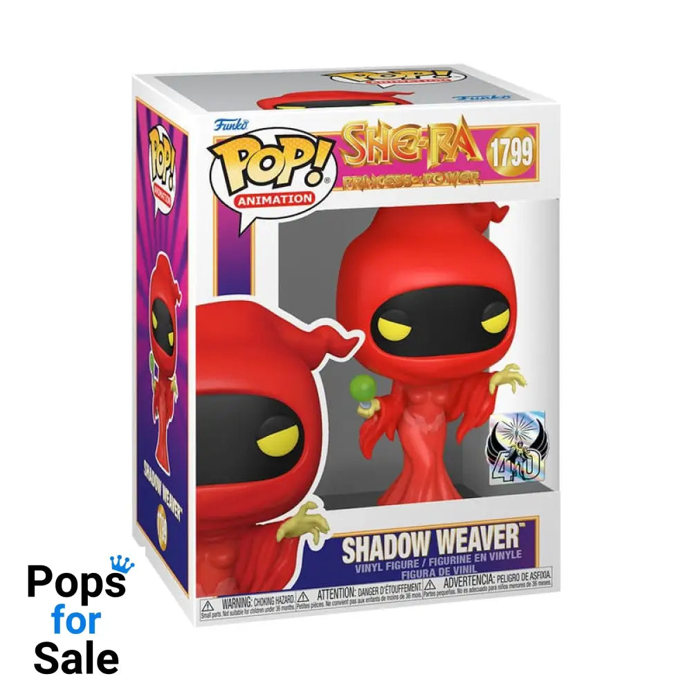 1799 Shadow Weaver- She-Ra Princess Of Power - Masters The Universe Funko Pop Presale