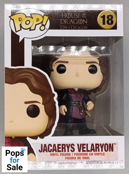 18 Jarcarys Valaryon - House of the Dragon Funko POP - Brand New