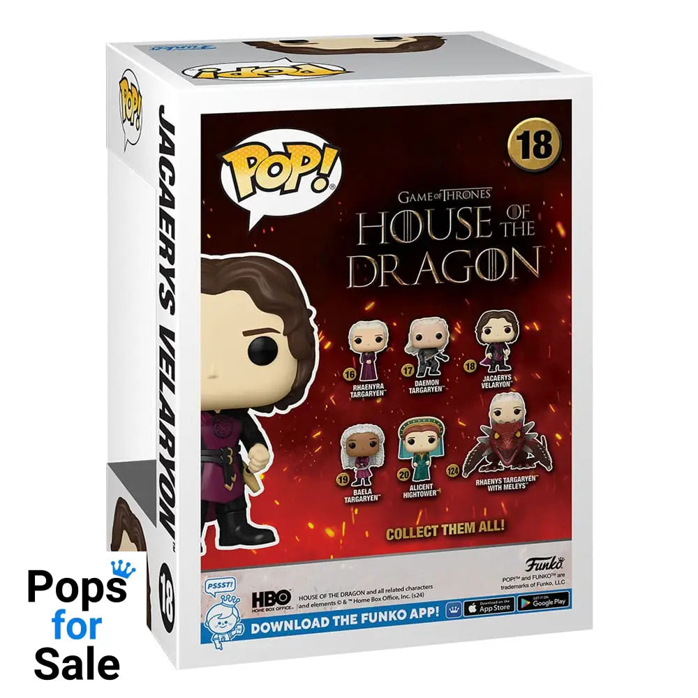 18 Jarcarys Valaryon - House of the Dragon Funko POP - Brand New