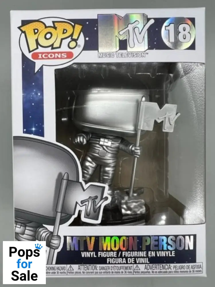 #18 MTV Moon Person Funko POP