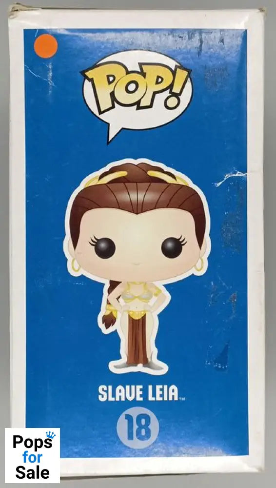 18 Slave Leia - Star Wars (Blue Box) - Box Damaged Funko POP