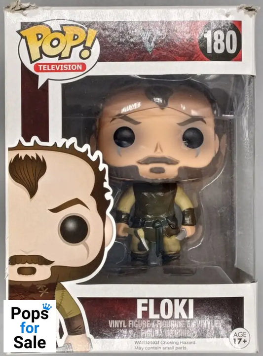 #180 Floki - Vikings - Box Damaged Funko POP - PopsforSale.co.uk