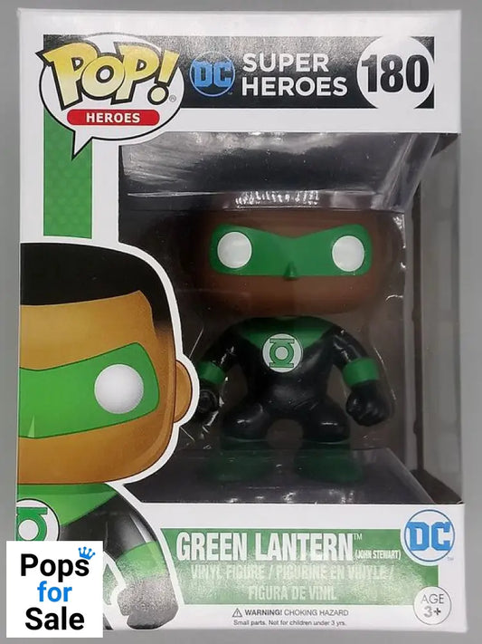 #180 Green Lantern (John Stewart) - DC Super Heroes Funko POP - PopsforSale.co.uk