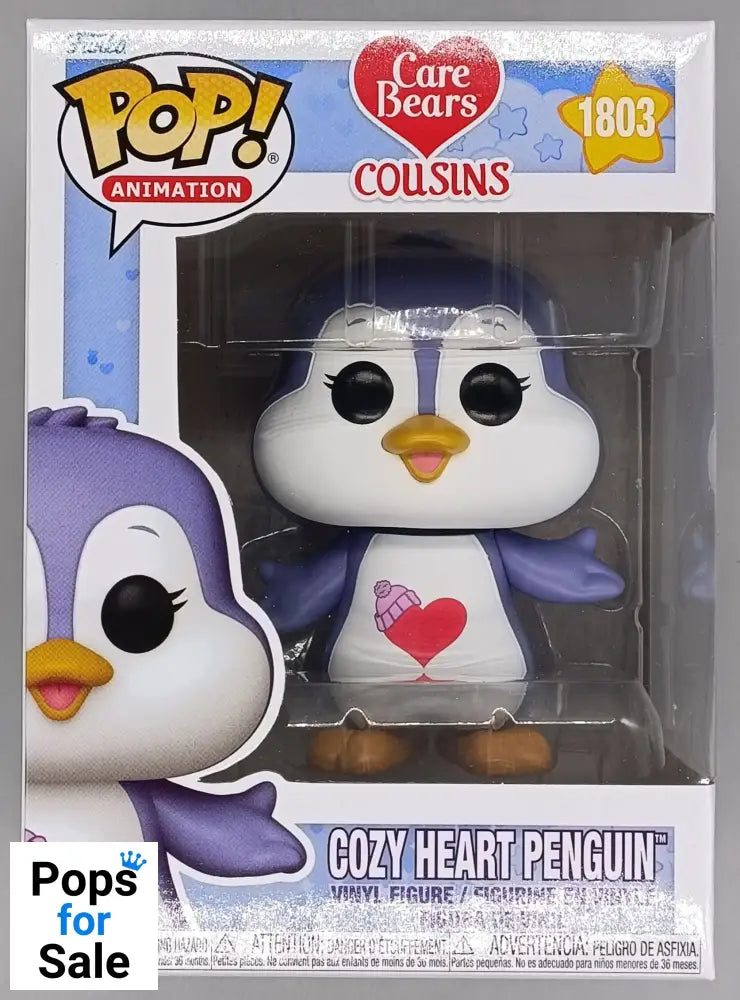 1803 Cozy Heart Penguin - Care Bears Cousins Funko POP - Brand New