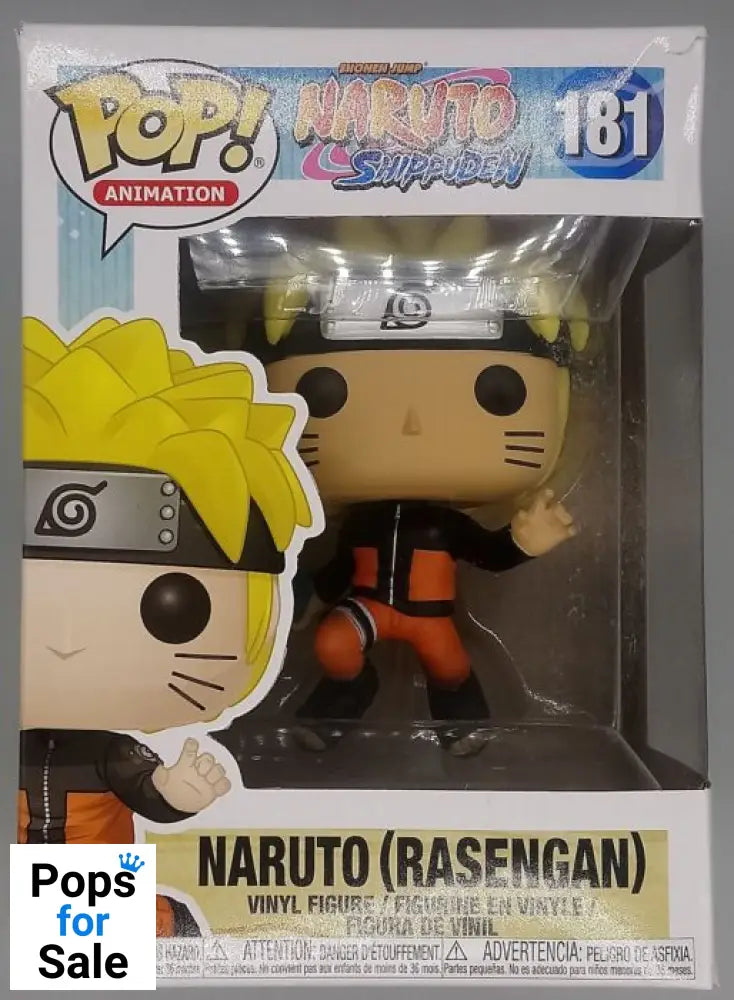 #181 Naruto (Rasengan) - Naruto Shippuden - Box Damaged Funko POP - PopsforSale.co.uk