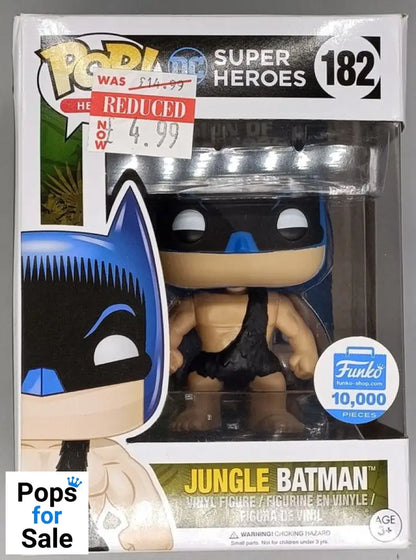 #182 Jungle Batman Funko Shop Exclusive 10000pc LE Box Damaged Funko POP