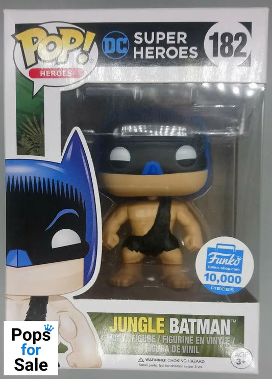 182 Jungle Batman - Funko Shop Exclusive - 10000pc LE Funko POP