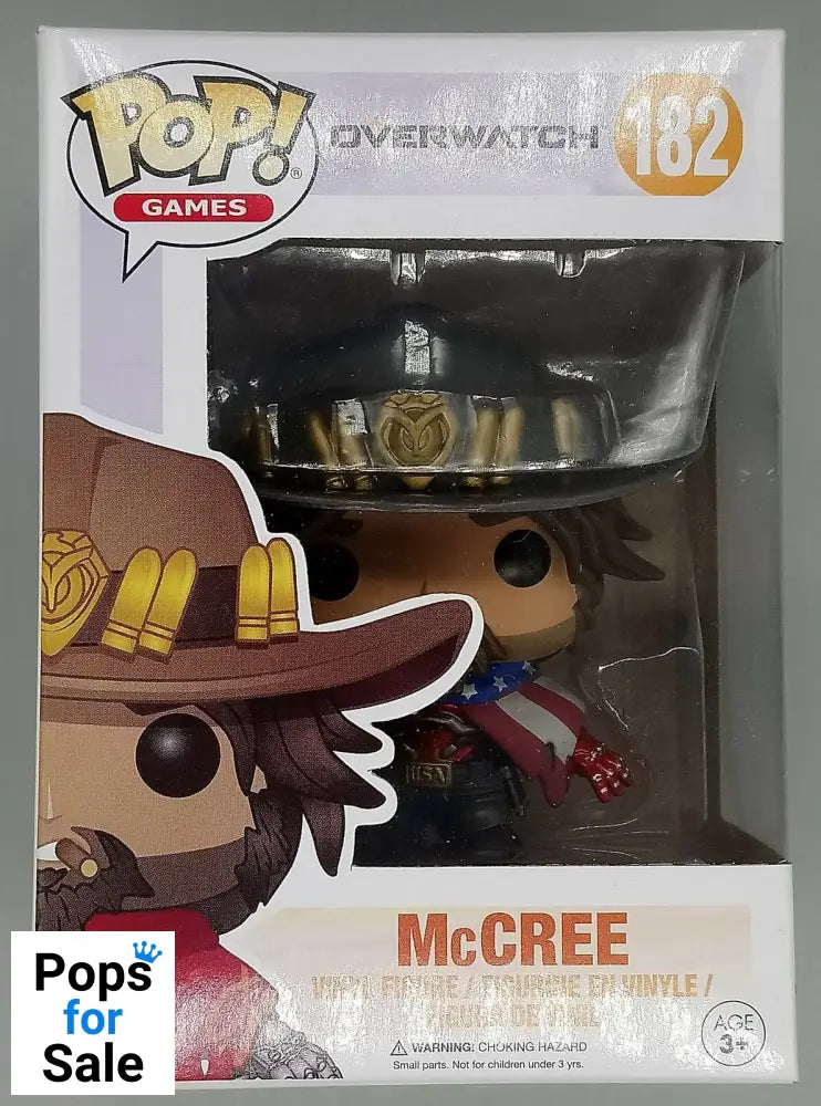 #182 McCree (American) - Overwatch Funko POP - PopsforSale.co.uk