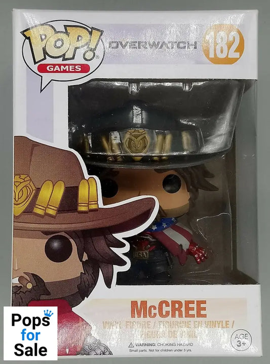 #182 McCree (American) - Overwatch Funko POP