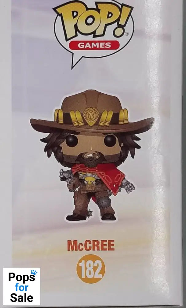 182 McCree - Overwatch - Funko POP - Box Damaged