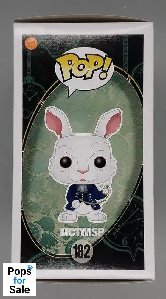 #182 McTwisp - Disney Alice In Wonderland - Box Damaged Funko POP - PopsforSale.co.uk