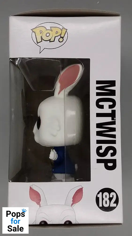 #182 McTwisp - Disney Alice In Wonderland - Box Damaged Funko POP