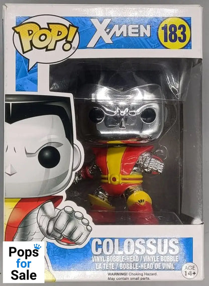 #183 Colossus - Chrome - Marvel X-Men - Box Damaged Funko POP