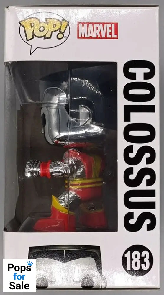 #183 Colossus - Chrome - Marvel X-Men Funko POP - PopsforSale.co.uk