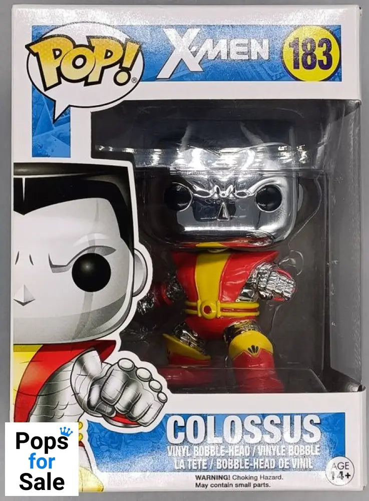 #183 Colossus - Chrome - Marvel X-Men Funko POP - PopsforSale.co.uk