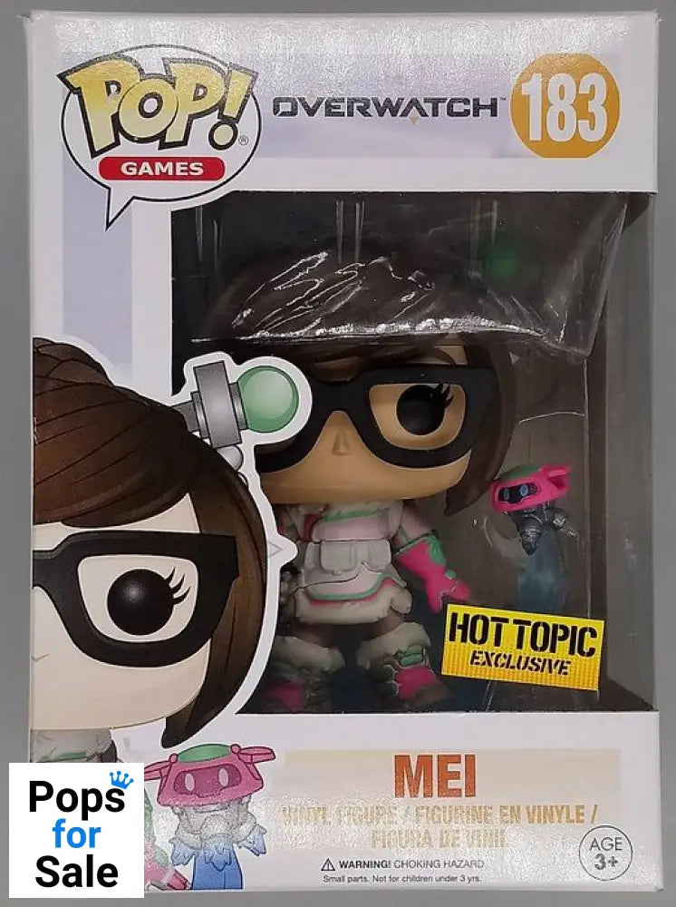 183 Mei (Mid-Blizzard) - Overwatch - Box Damaged Funko POP