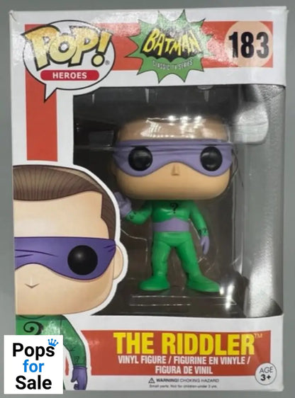 #183 The Riddler - DC Batman Classic TV Series - Box Damaged Funko POP - PopsforSale.co.uk